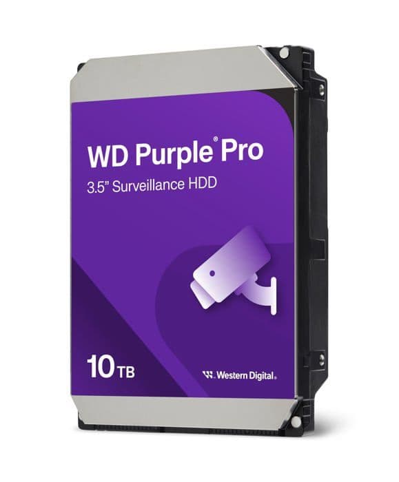 Wd intern hårddisk - WD102PURP - Purple Pro 10 TB 3 5 SATA 102PURP hårddisk