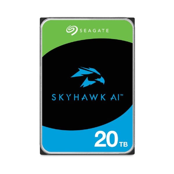 Disk hårdvaru - SEAGATE - Skyhawk 24To - SATA 6Gb/s - 512Mo cache - 3.5p CMR Helium