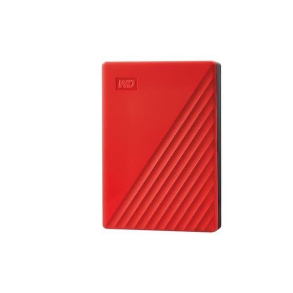 Bärbar extern hårddisk - WD - My Passport - 6 TB - USB 3.0 - Kompakt och säker