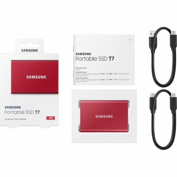 Ekstern harddisk Samsung MU-PC1T0R/WW 1 TB SSD