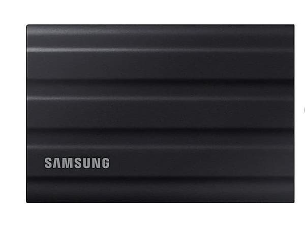 Ekstern ssd t7 (1tb, usb 3.2, skrivehastighed 1000 mbytes/sek., læsehastighed 1050 mbytes/sek., mu-pe1t0s/eu), Samsung