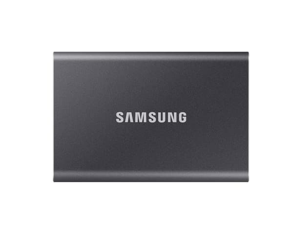 Ekstern ssd t7 (1tb, usb 3.2, skrivehastighed 1000 mbytes/sek., læsehastighed 1050 mbytes/sek., mu-pc1t0t/ww), Samsung