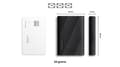 Miniatyrbild 2 av 6: External SSD SAMSUNG T9 (2TB, USB 3.2, Write speed 1950 MBytes/sec, Read speed 2000 MBytes/sec, MU-PG2T0B/EU)