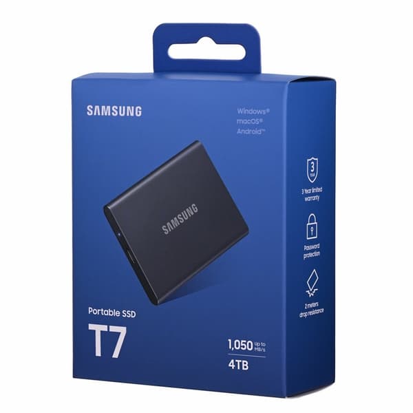 Samsung MU-PC4T0T 4 TB USB Type-C 3.2 Gen 2 (3.1 Gen 2) Grå, Titanium