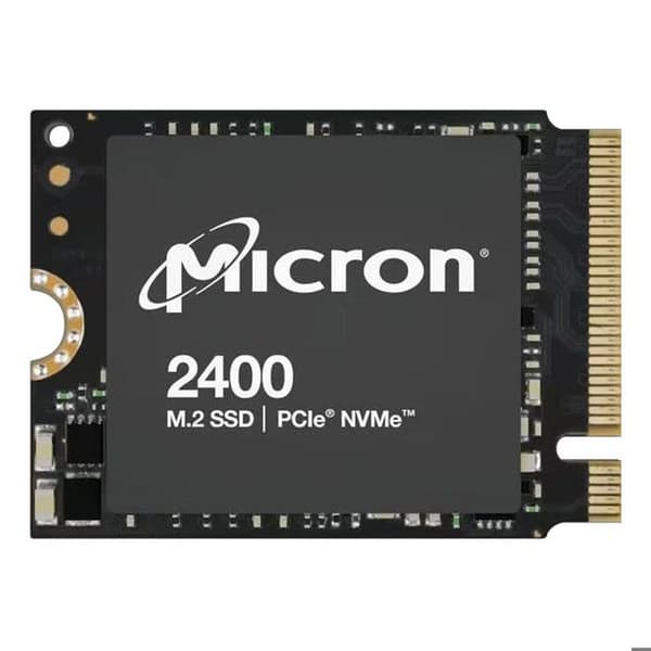 Micron SSD-enhet 2400 2TB NVMe M.2 22x30mm - 0649528935113