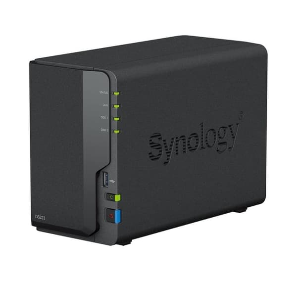 DiskStation DS223 lagringstorn 2bay, SYNOLOGY