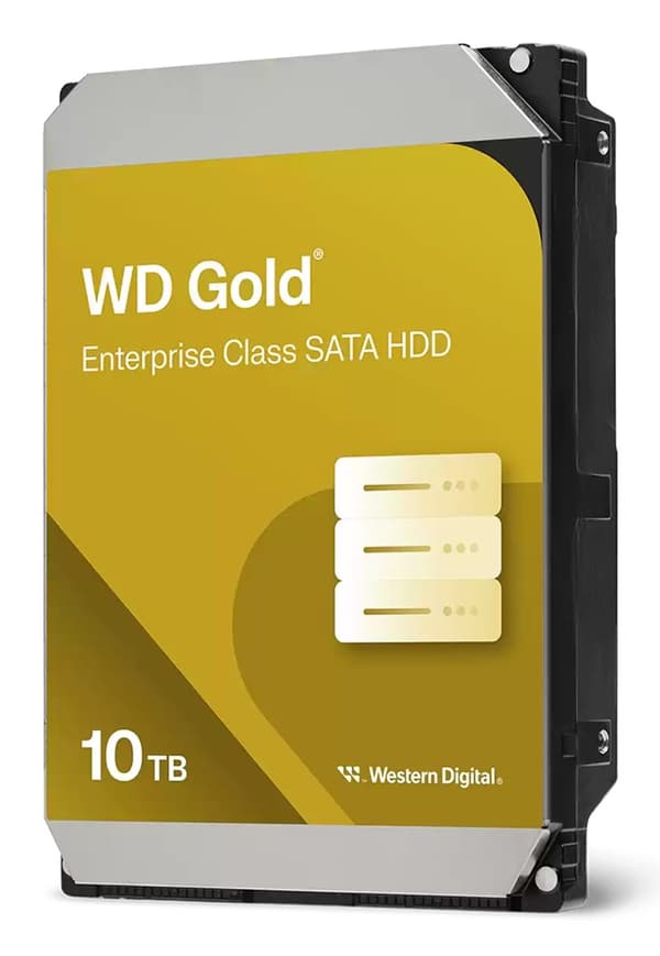 Western Digital Gold WD103KRYZ sisäinen kiintolevy 10 TB 7200 RPM 512 Mt 3,5" Serial ATA III