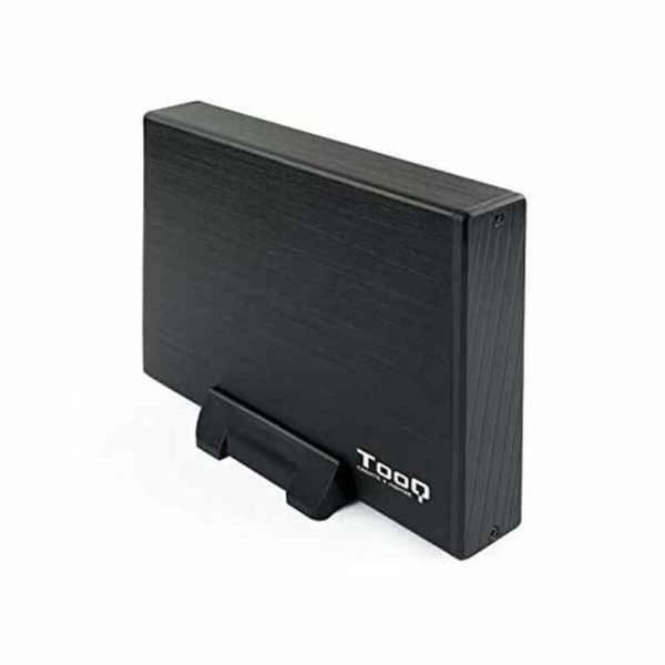 Externlåda TooQ TQE-3527B 3,5" SATA USB 3.0 Svart 3,5"