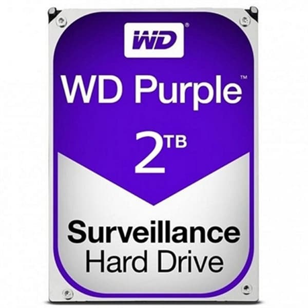 Hårddisk Western Digital SATA PURPLE 3,5" - 1 TB
