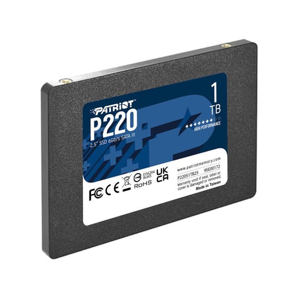 Hårddisk Patriot Memory P220 1 TB SSD