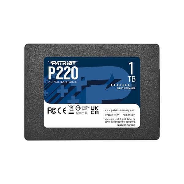 Hårddisk Patriot Memory P220 1 TB SSD