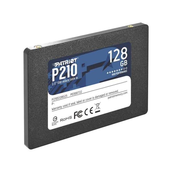 Hårddisk Patriot Memory P210 128 GB SSD