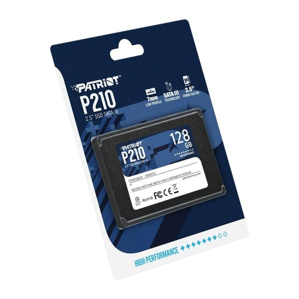 Hårddisk Patriot Memory P210 128 GB SSD