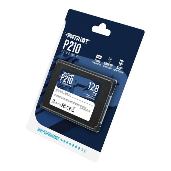 Hårddisk Patriot Memory P210 128 GB SSD
