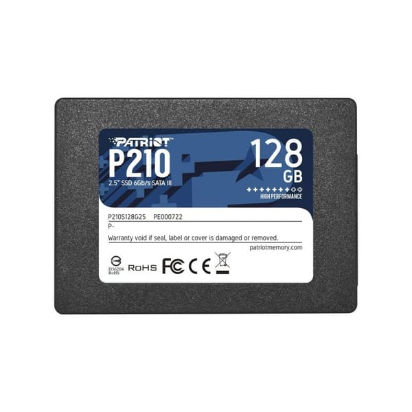 Hårddisk Patriot Memory P210 128 GB SSD