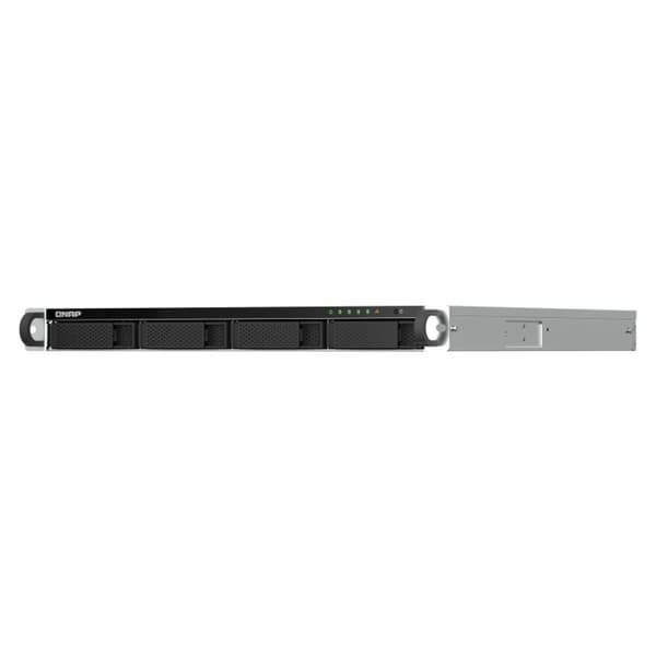 Nätlagringsenhet NAS Qnap TS-464U-RP-8G Svart Intel Celeron Intel Celeron N5095