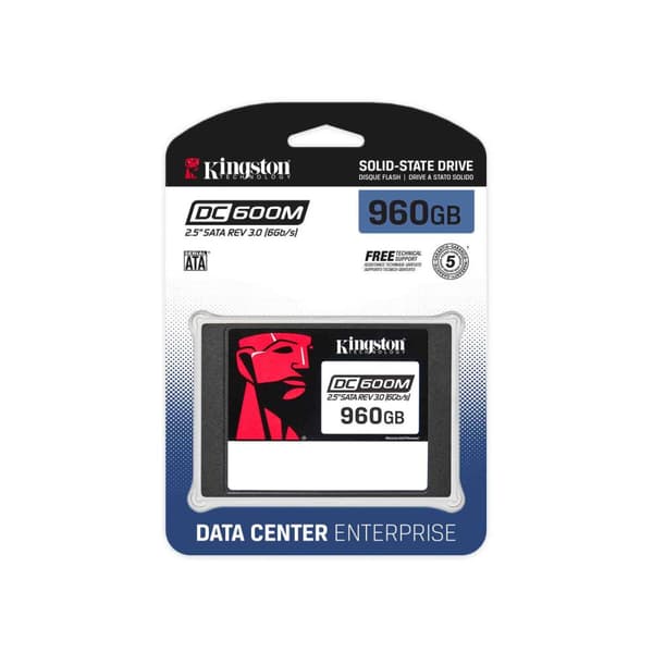 Hårddisk Kingston SEDC600M/960G TLC 3D NAND 960 GB SSD