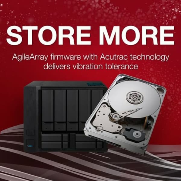 Hårddisk Seagate IronWolf 3,5" 8 TB