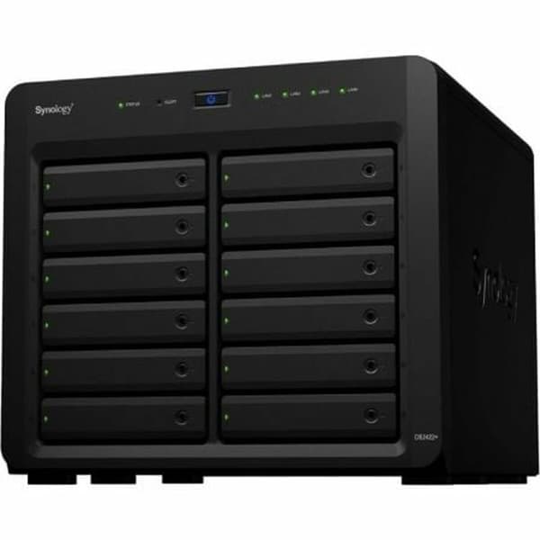 NAS Verkkotallennus Synology DS2422+ Quad Core Musta musta