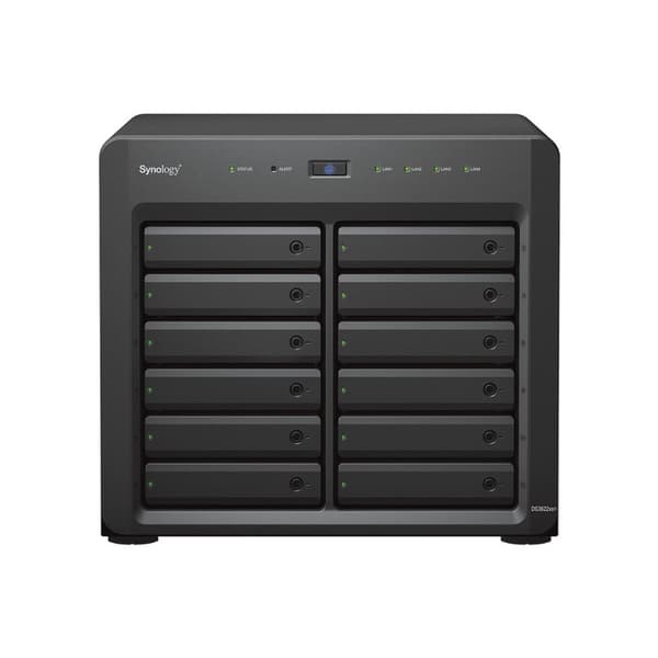 Verkkotallennus Synology DS3622xs+ Musta