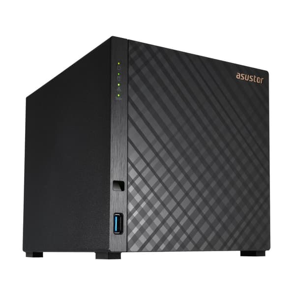 Nätlagringsenhet NAS Asustor AS1104T Svart 1,4 GHz Realtek RTD1296