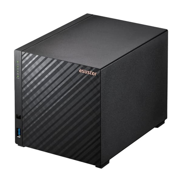 Nätlagringsenhet NAS Asustor AS1104T Svart 1,4 GHz Realtek RTD1296