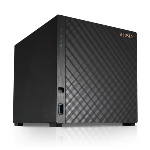 Nätlagringsenhet NAS Asustor AS1104T Svart 1,4 GHz Realtek RTD1296