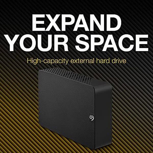 Extern hårddisk HDD - SEAGATE - Expansion Desktop - 4TB - USB 3.0 - 2 år Services Rescue