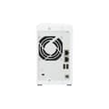 Miniatyrbillede 2 af 6: NAS-netværkslagring Qnap TS-216G Hvid Sort ARM Cortex-A55