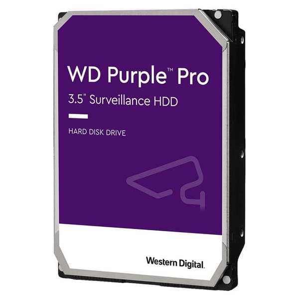 Hårddisk - WESTERN DIGITAL - WD Purple Pro - 14 TB - SATA 6 Gb/s - 3,5 tum