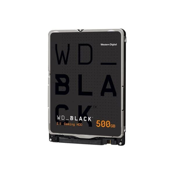 WESTERN DIGITAL WD Black Mobile 500Go SATA 6Gb/s 7mm WD Black Mobile 500Go HDD 7200rpm SATA seriell ATA 6Gb/s 64Mo cache 2.5p 7mm