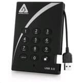 Aegis hänglås 3.0 256-bitars AES XTS 500GB extern hårddisk - Apricorn