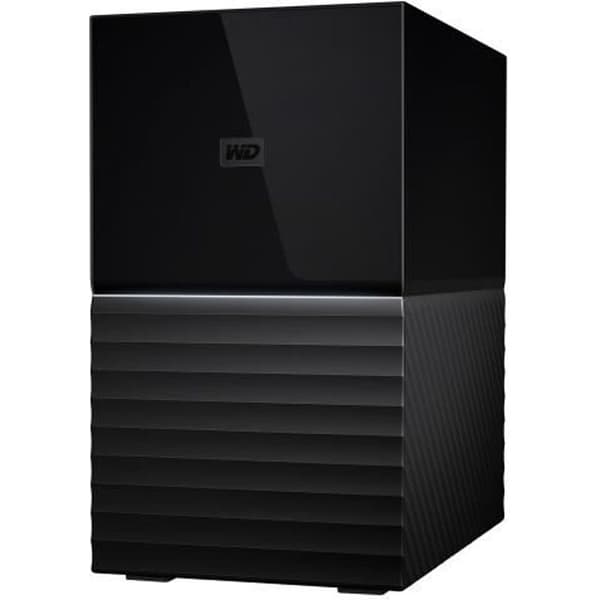 Diskfack - WESTERN DIGITAL - My Book Duo - 20TB - USB 3.0 - Svart Svart