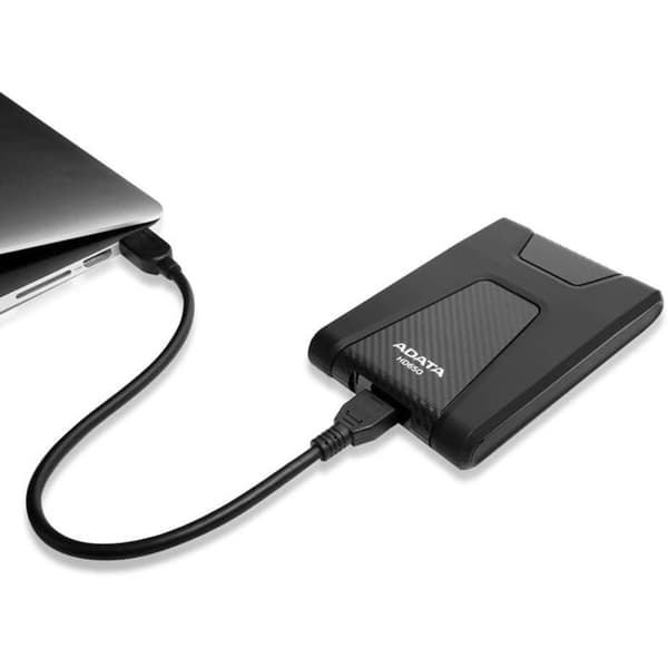 ADATA DashDrive HD650 2 TB extern hårddisk - USB 3.0 - Svart