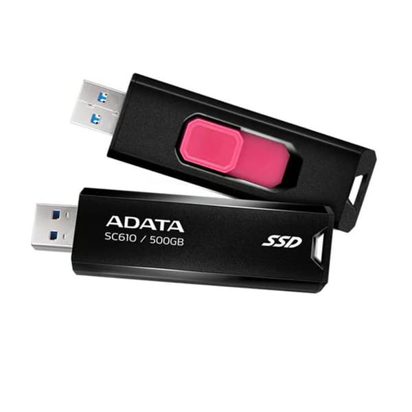 SSD Extern SC610 500G USB3.2A Gen2 Svart