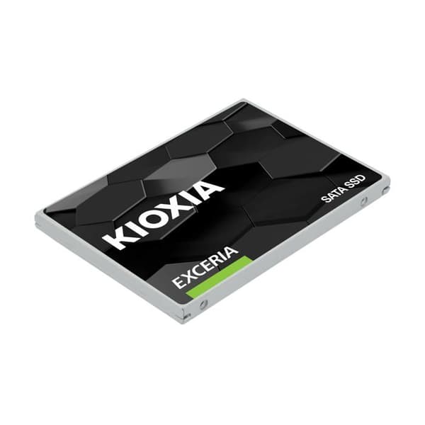 SSD - KIOXIA - EXCERIA - 480 GB, 2,5", 555 MB/s läsning, 540 MB/s skriv, 6 Gbit/s, för bärbar dator