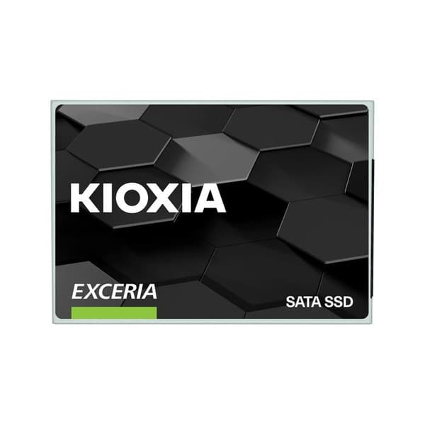 SSD - KIOXIA - EXCERIA - 480 GB, 2,5", 555 MB/s läsning, 540 MB/s skriv, 6 Gbit/s, för bärbar dator