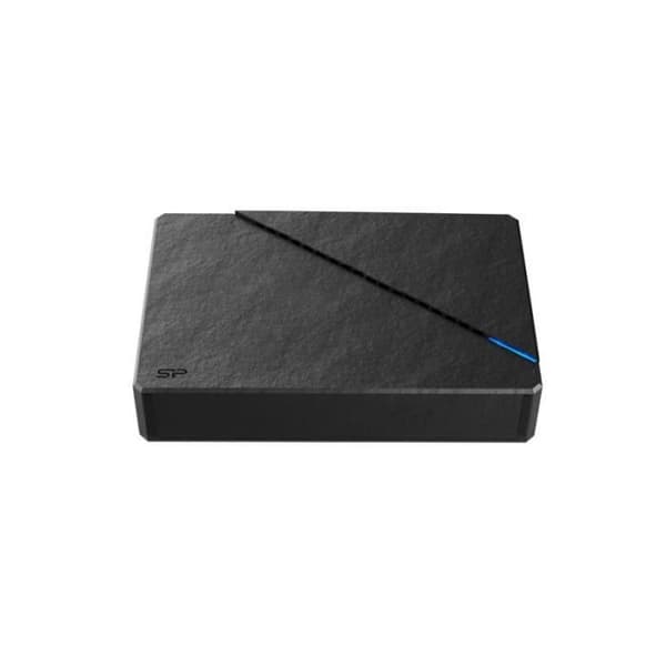 Silicon Power S07 Extern hårddisk HDD 8 TB 3,5 USB 3.2 LED () Svart - SP080TBEHDS07C3K