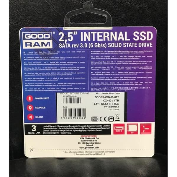 SSD CX400 - CX400 - 2.5" - 1TO - SATA III - Serial ATA-600