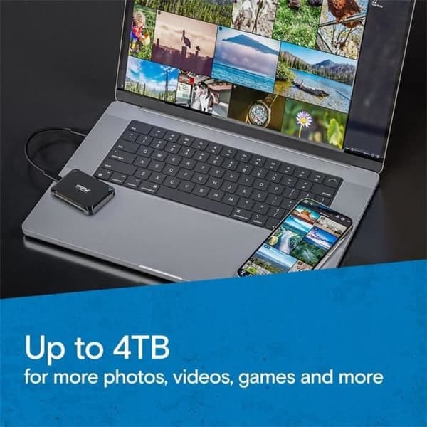 CRUCIAL - CT4000X9SSD9 - X9 extern SSD - 4TB - M.2