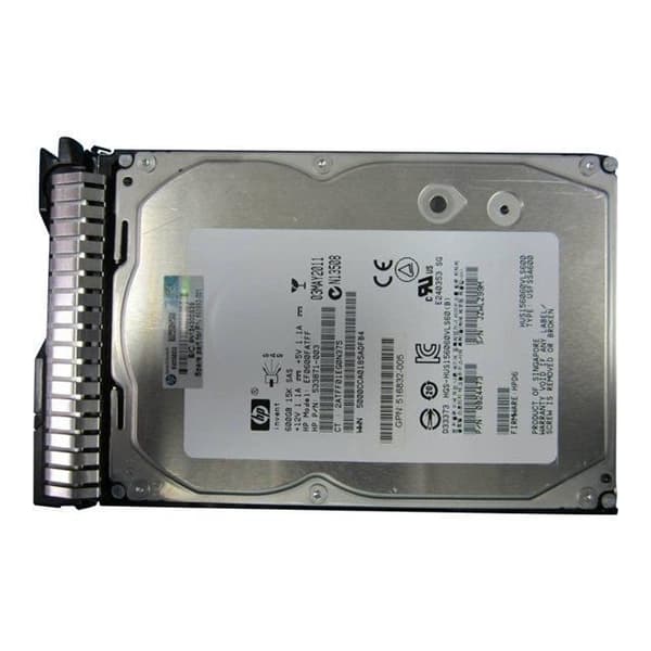 Hårddisk HP 653952-001 SAS 3.5 15K rpm 600 Giga