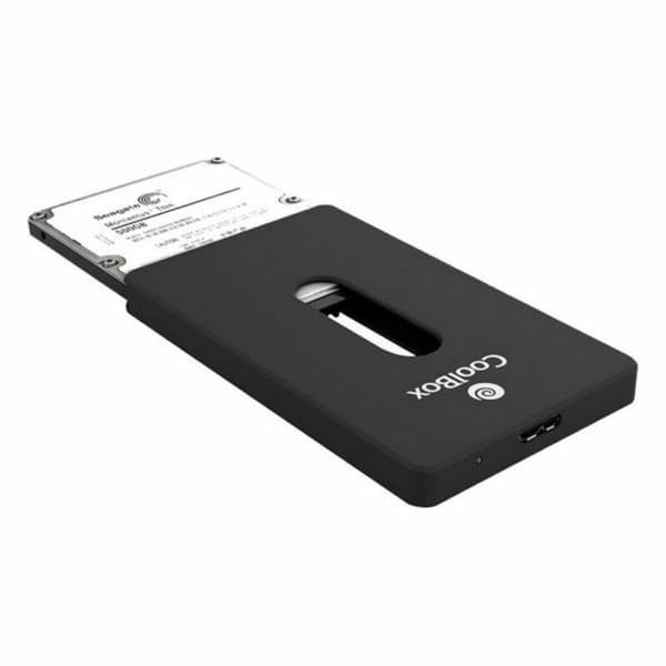 Kovalevyn kotelo CoolBox SlimChase S-2533 Musta 2,5"