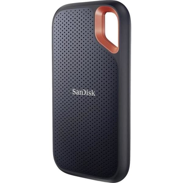 Extern SSD - SanDisk Extreme® - 2TB - USB 3.2 Gen 2 - Vattentät, dammtät - Svart