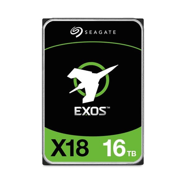 SEAGATE EXOS X18 16 TB HÅRDDISK - CMR 3,5'' HYPERSCALE SATA 6 GB-S,