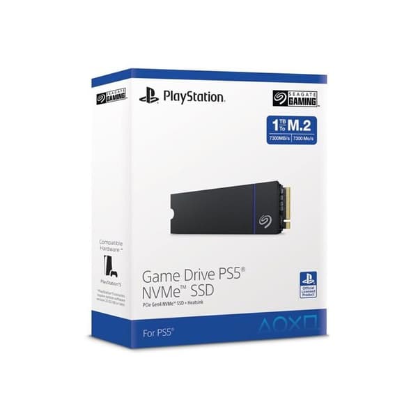 SSD Seagate Game Drive för PS5 ZP1000GP3A4001 - 1 TB - M.2 2280 - PCIe 4.0 x4 (NVMe)