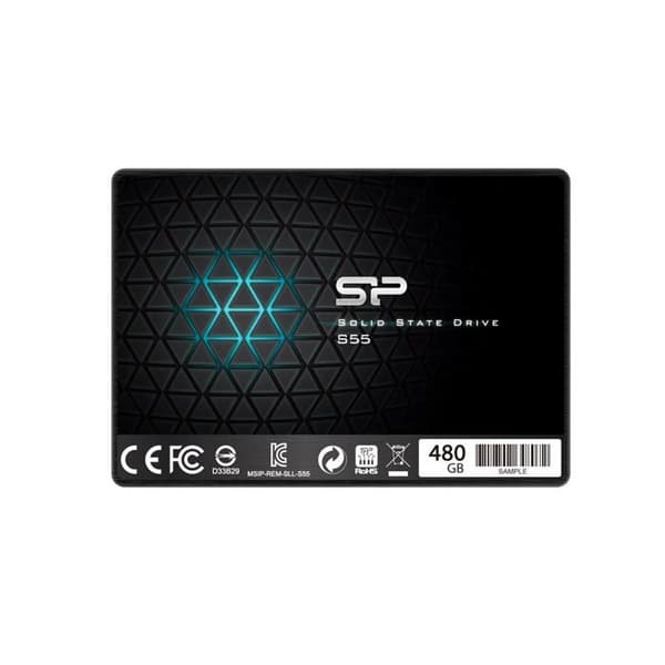 SILICON POWER SSD - SATAIII (TLC) - S55 - 480 GB - 7 mm 2,5" ingångsnivå