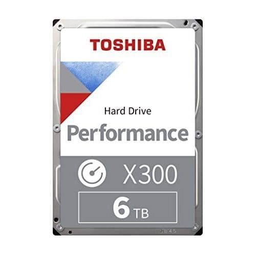 Toshiba X300 3,5'' 6000 GB SATA III intern hårddisk - HDWR460UZSVA