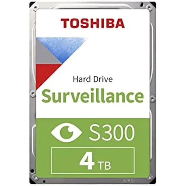 TOSHIBA S300 övervakningshårddisk - 4000 GB - Serial Ata III