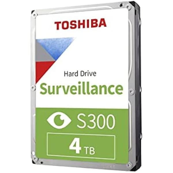 TOSHIBA S300 övervakningshårddisk - 4000 GB - Serial Ata III