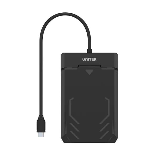 UNITEK Extern hölje för 2.5" SATA hårddisk - USB-C 3.1 Gen1 5Gbps